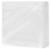 Салфетка Бум33 Plushe 3сл, 20л, белая, рамочное тиснение, 12 в кор