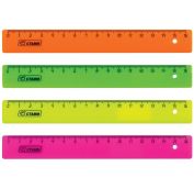 Линейка пластиковая 16см, СТАММ 