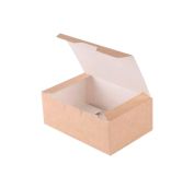 Контейнер под нагетсы ОСК/OSQ Eco Fast food S Pure Kraft 115х75х45, 25шт*уп (600шт)
