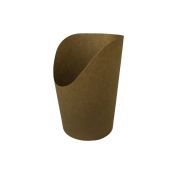 ДоЭко короб под фри и снеки ECO SNACK CUP M 480мл Pure Kraft (1000шт)