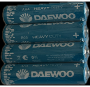 Батарейка DAEWOO AAA/R03 (40шт) Мизин
