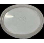 Крышка к ведру 1л прозрачное /123*120/ Унипак (360шт)