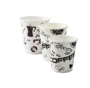 Бум стакан Виридо 0,250л диам 80мм ГН Кофе черный  /20уп * 50шт/ (1000шт)