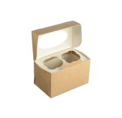 ДоЭко Короб под маффины ECO MUF  2шт окно 100х160х100 (200шт)