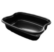 Емкость для компл. обеда Гасторемкость ДНО ПР-ЛГ-1000 С1 (РР) ЧЕРНЫЙ (360шт/кор)