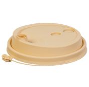 Крышка для стак. Покров д.80мм (0,250л) с закрыв. носиком КРАФТ матовая (20уп х50шт) (1000шт)