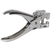 Дырокол металлический на 1 отверстие для люверса BRAUBERG 