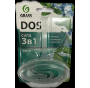 Блок подвесной для унитаза ГРАСС (GRASS) DOS 3в1 МЯТНАЯ СИЛА (24*уп) АРТ.125853