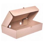 Короб под пиццу/пирог/хачапури 160*280*60 мм крафт МКГ/ 100шт