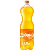 1,5л газ. нап. Добрый Апельсин Вит С пэт 9*уп