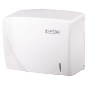 Диспенсер для полотенец LAIMA PROFESSIONAL ORIGINAL (Система H3), V-сложения, белый, ABS, 605761