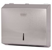 Диспенсер для полотенец листовых OfficeClean Professional (Z-сл.), нержавеющая сталь