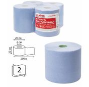 Полотенце бум. с центральной вытяжкой 200 м, LAIMA (W1/W2) PREMIUM, 2 слоя, 667 листов, размер листа