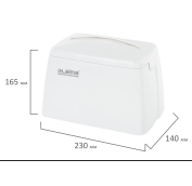Диспенсер для салфеток LAIMA ORIGINAL (Система N4), БОЛЬШОЙ, настольный, белый, 605771