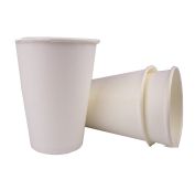 Бум стакан Виридо 0,350л диам 90мм ГН Белый /16уп * 50шт/ (800шт)