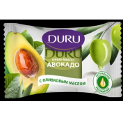 Мыло твердое DURU 1+1 80гр Авокадо и Масло Оливы