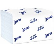 Салфетки 200 шт. PROtissue (Система N4) PREMIUM, 2-слойные, КОМПЛЕКТ 20 шт., 21х16 см, V-сложение, б