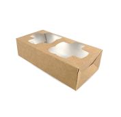 Держатель картонный для 2-х стаканов ОСК Cupholder DOUBLE 180х90х50 (300шт)