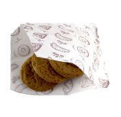 Пакет бумажный пищ.  Уголок 175х140 жиростойкий ВЫПЕЧКА 100шт белый (3500) AVIORA