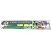 Фольга 300мм х 100м 9 мкр Виконт Стандартная (10 рул)