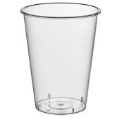 Стакан прозрачный для коктейля ПП ВЗЛП 375мл д.90мм h120мм (20упх25шт) (500шт) АРТ.1020ГП Гланцевый