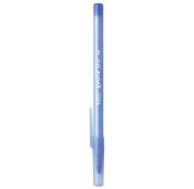 Ручка шариковая BIC Round Stic, СИНЯЯ, корпус голубой, узел 1мм, линия 0,32мм