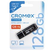 Флеш-диск 128GB CROMEX Standard USB 2.0, черный