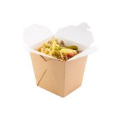 ДоЭко контейнер для лапши ECO Noodles 700мл gl BIO 101х101х106мм (360шт)