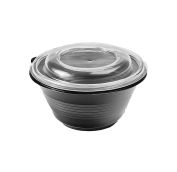 Тарелка ДНО ПР-МС-500 (PP)  черное  Протек   (540шт) (шт.)