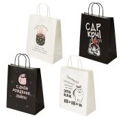 Пакет подарочный (1 штука) 26х13х32см (L) 