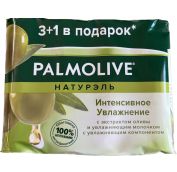 Мыло твердое Palmolive 90г х4 Нат Инт Увлажняющая Олива