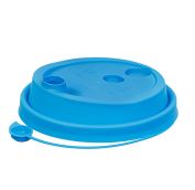 Крышка для стак. Покров д.90мм (0,300-0,500л) с закрыв. носиком голубая (20уп х50шт) АРТ.3001М/Г