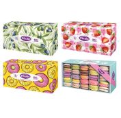 Салфетка Бум в коробочках, Plushe 100л, 2 сл V-сложение (Гирлянды, Зимный узор, Игрушки, Поезд)