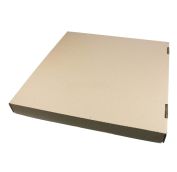 Короб под пиццу  цельный гофрокартон 460х460 бурый / 50шт