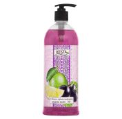 Мыло жидкое ВЕСТА 1000мл 2х1 Лайм и Черная Смородина