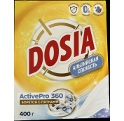 Порошок стир. DOSIA (ДОСЯ) Авт. 400гр АЛЬПИЙСКАЯ СВЕЖЕСТЬ