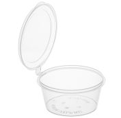 Соусница 80мл с верхним закрытием крышки /70*55/ ВЗЛП/ (960шт) АРТ.1256П