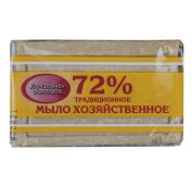 Мыло хоз-ное твердое 72% 200гр в инд. упак. 45шт/кор Меридиан