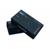 Перчатки нитриловые неопудр. Mediok XL  / 100шт  ЧЕРНЫЕ 3,5гр (SPACE)