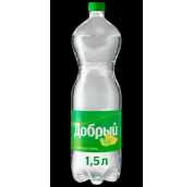 1,5л газ. нап. Добрый Лимон-Лайм пэт 9*уп