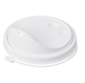 Крышка для стак. Покров д.80мм (0,250л) Тип К с закрыв. носиком БЕЛАЯ (20уп х50шт)  (1000шт) АРТ.302