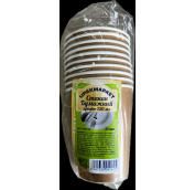 Набор посуды Миксы Стакан 250мл (бум) крафт 10шт (600шт*кор)