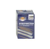Зубочистки в индивид. упаковке (1000шт) АВИОРА Бум.уп. в карт. кор. (30уп) АРТ.401-610
