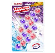 Туалетный блок шарики для унитаза освежитель 4 блока по 50г 