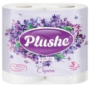 Туал Бумага Plushe Deluxe Light 4рул 