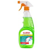 Средство для мытья стекол и зеркал с нашатырным спиртом 500мл, LAIMA PROFESSIONAL,распылитель