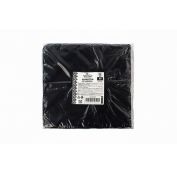 Салфетка из микрофибры 30х30  ГОРНИЦА (4уп х 50шт) черная (200шт)