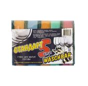 Губка д/посуды СТАНДАРТ-5 WASCHBAR /85х56х25/ (40 уп)