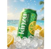 0,32л газ. нап. Кинза Лимон ж/б 24*уп