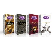 Платочки Бумажные Plushe Deluxe Standart 3слоя, 10листов, 10 в уп., 28 уп. в коробе